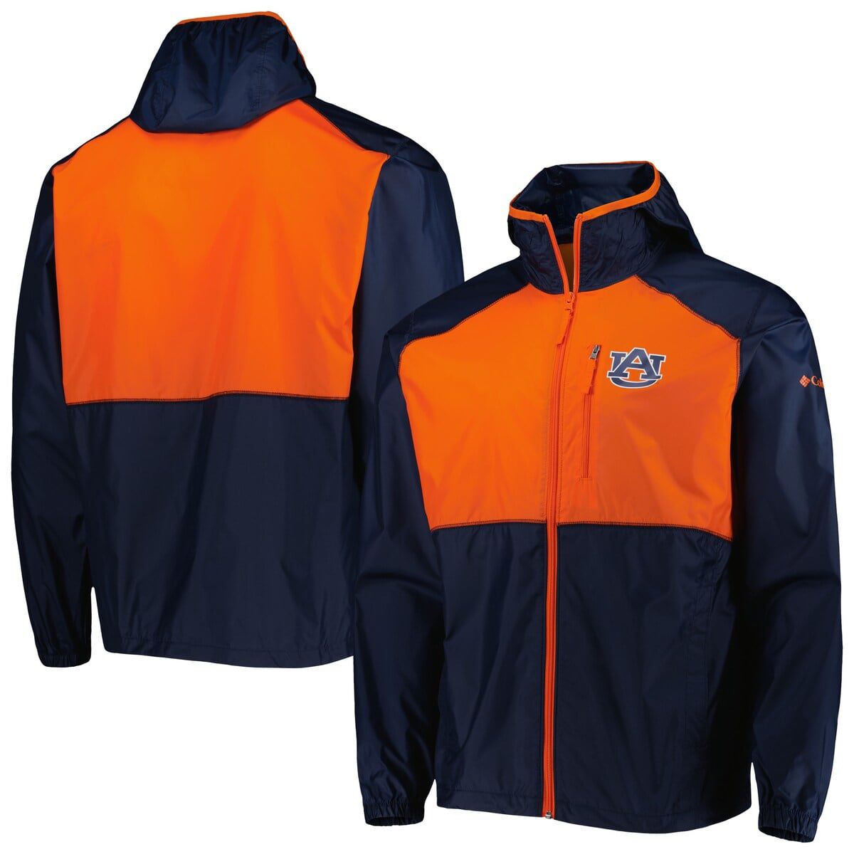 NCAA Auburn Tigers Flash Forward Full-Zip Windbreaker Jacket