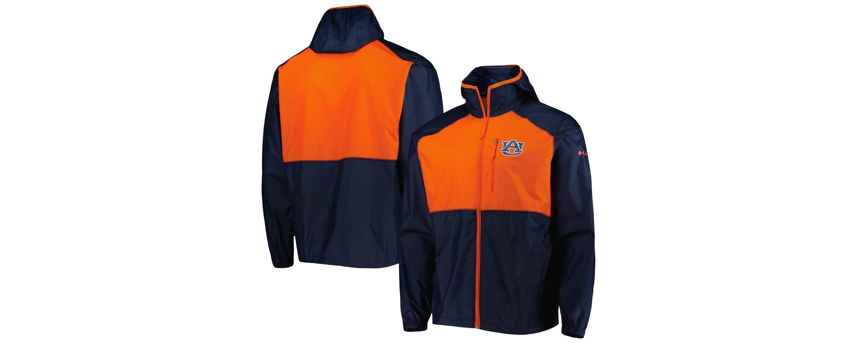 NCAA Auburn Tigers Flash Forward Full-Zip Windbreaker Jacket
