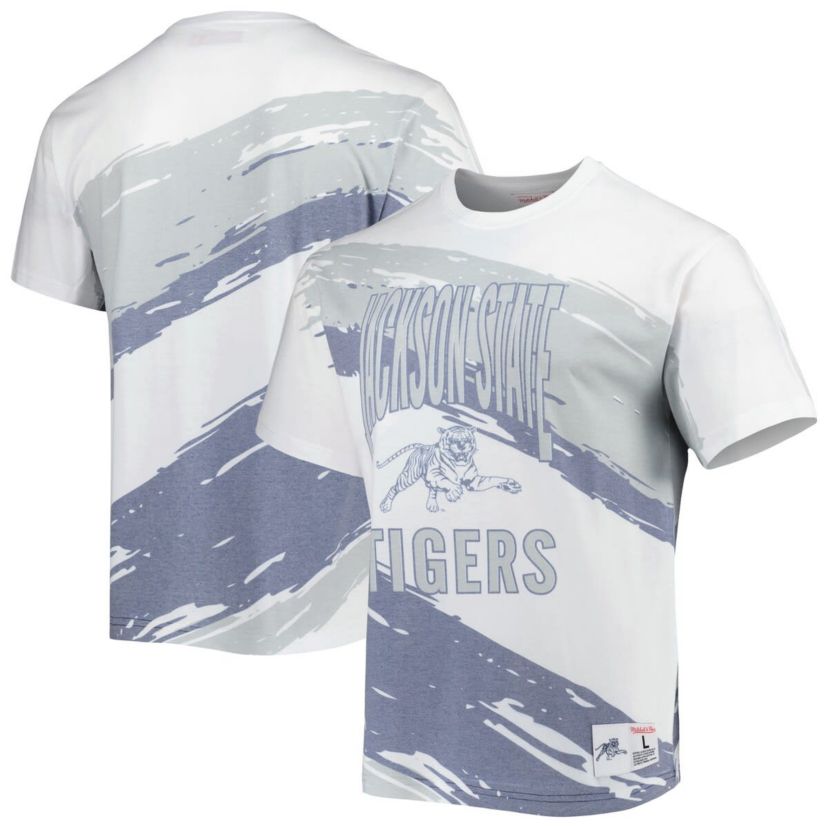 NCAA Jackson State Tigers Paintbrush Sublimated T-Shirt