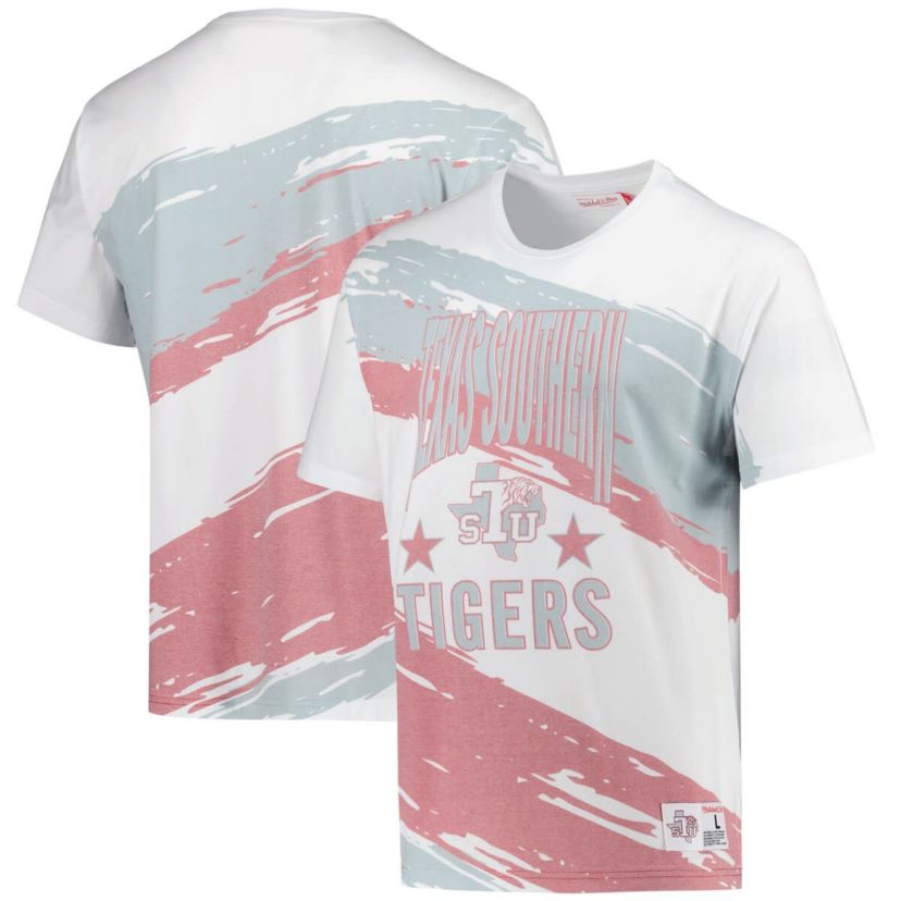 NCAA Texas Southern Tigers Paintbrush Sublimated T-Shirt