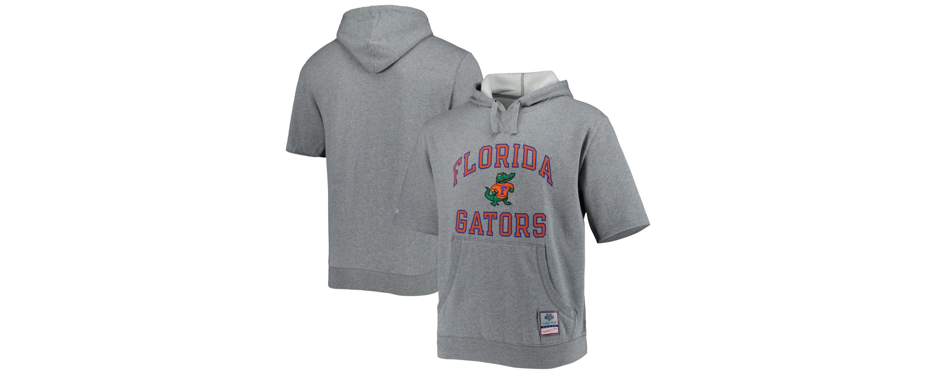 NCAA ed Florida Gators Wordmark Short Sleeve Pullover Hoodie
