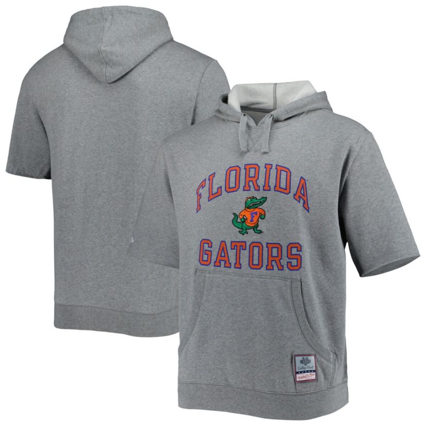 NCAA ed Florida Gators Wordmark Short Sleeve Pullover Hoodie