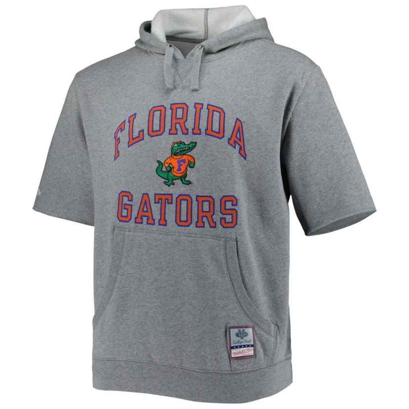 NCAA ed Florida Gators Wordmark Short Sleeve Pullover Hoodie