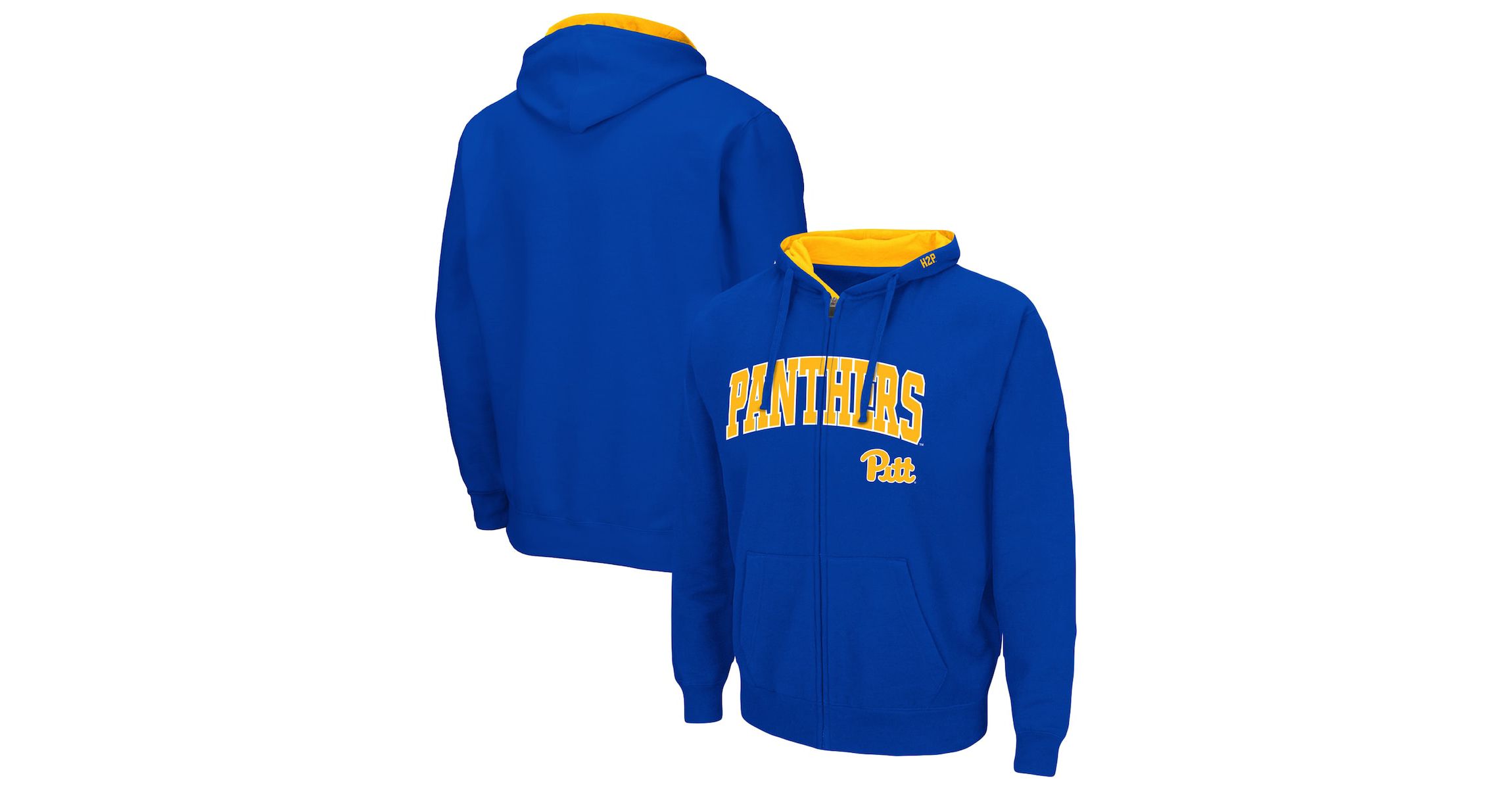 NCAA Pitt Panthers Arch & Team Logo 3.0 Full-Zip Hoodie