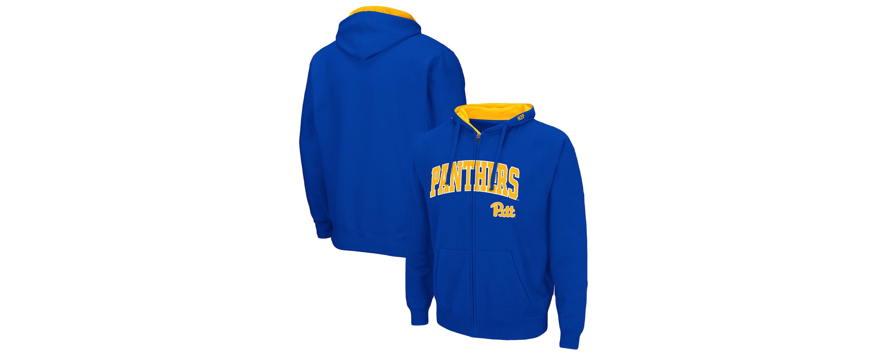 NCAA Pitt Panthers Arch & Team Logo 3.0 Full-Zip Hoodie
