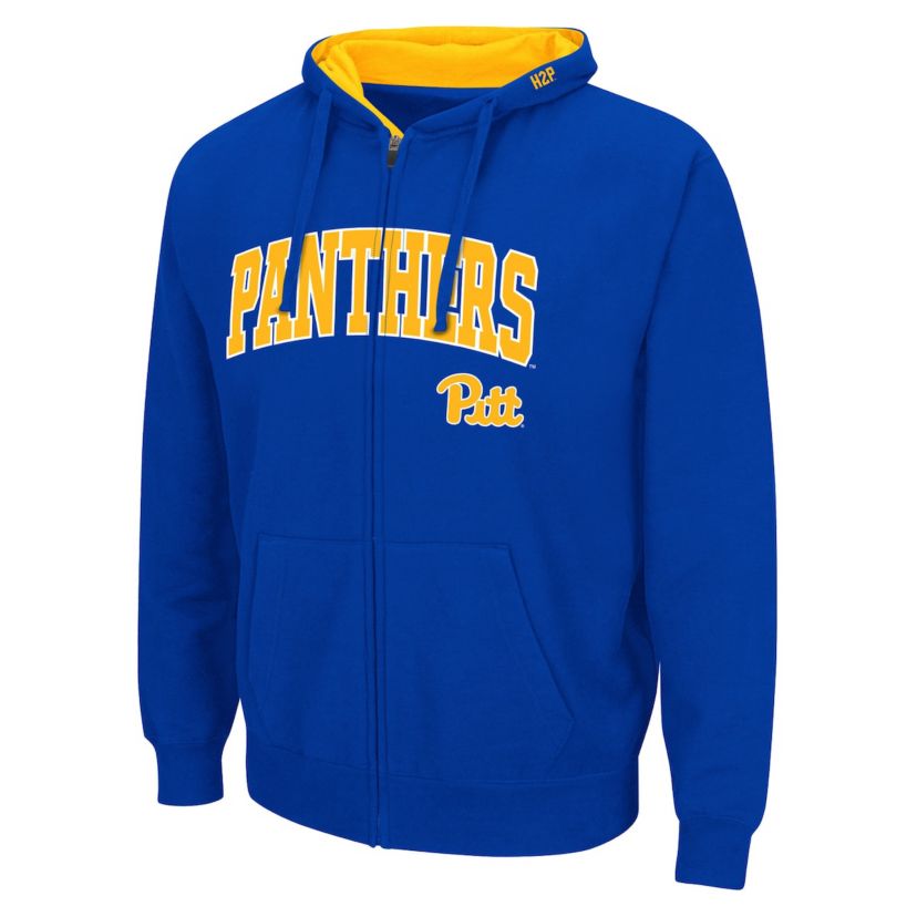 NCAA Pitt Panthers Arch & Team Logo 3.0 Full-Zip Hoodie