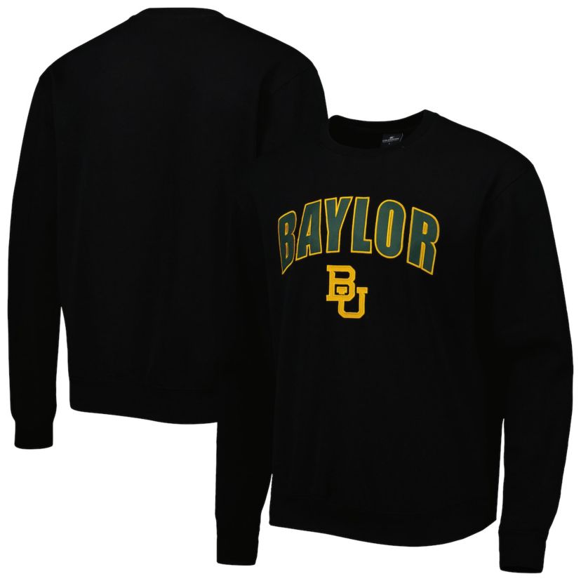 NCAA Baylor Bears Arch & Logo Pullover Sweatshirt