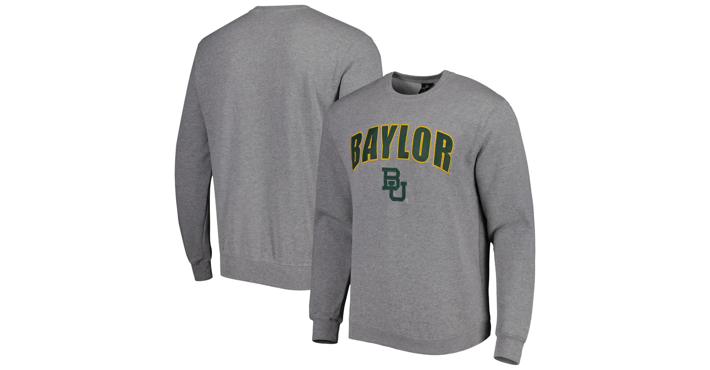 NCAA ed Baylor Bears Arch & Logo Pullover Sweatshirt