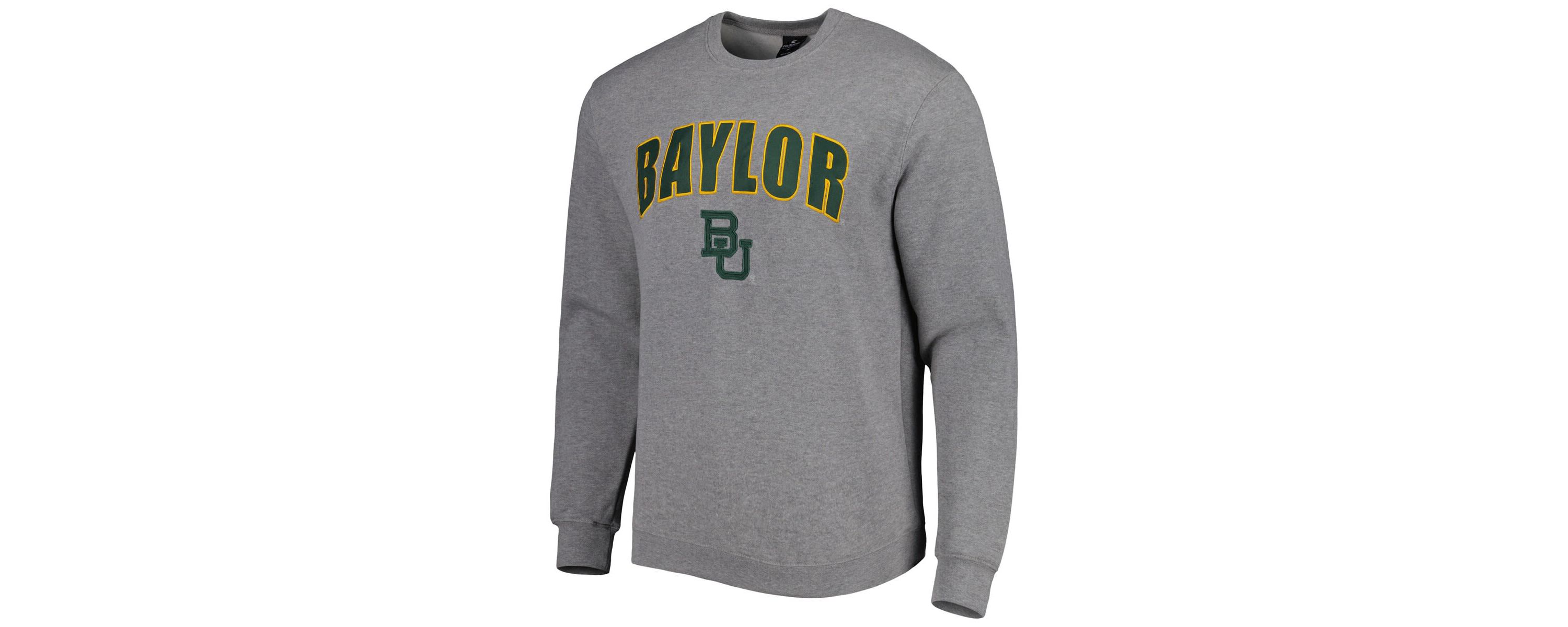 NCAA ed Baylor Bears Arch & Logo Pullover Sweatshirt