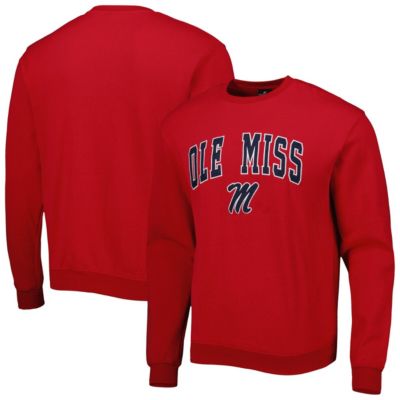 NCAA Ole Miss Rebels Arch & Logo Pullover Sweatshirt