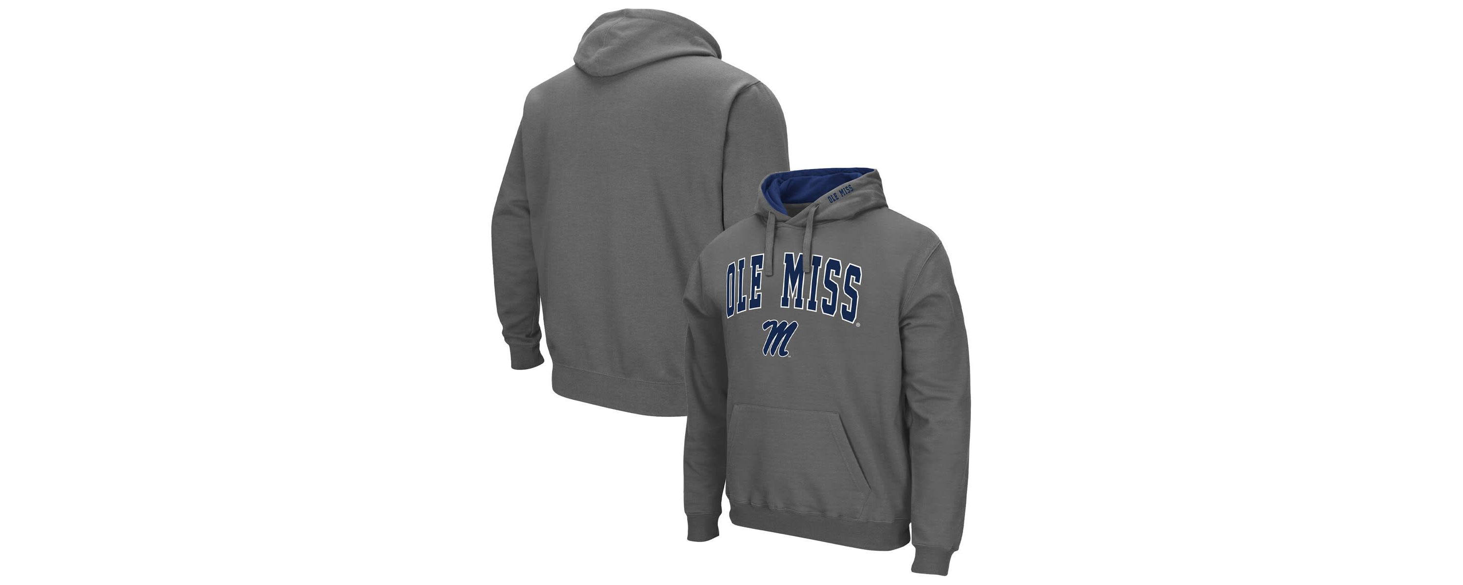 NCAA Ole Miss Rebels Arch & Logo 3.0 Pullover Hoodie