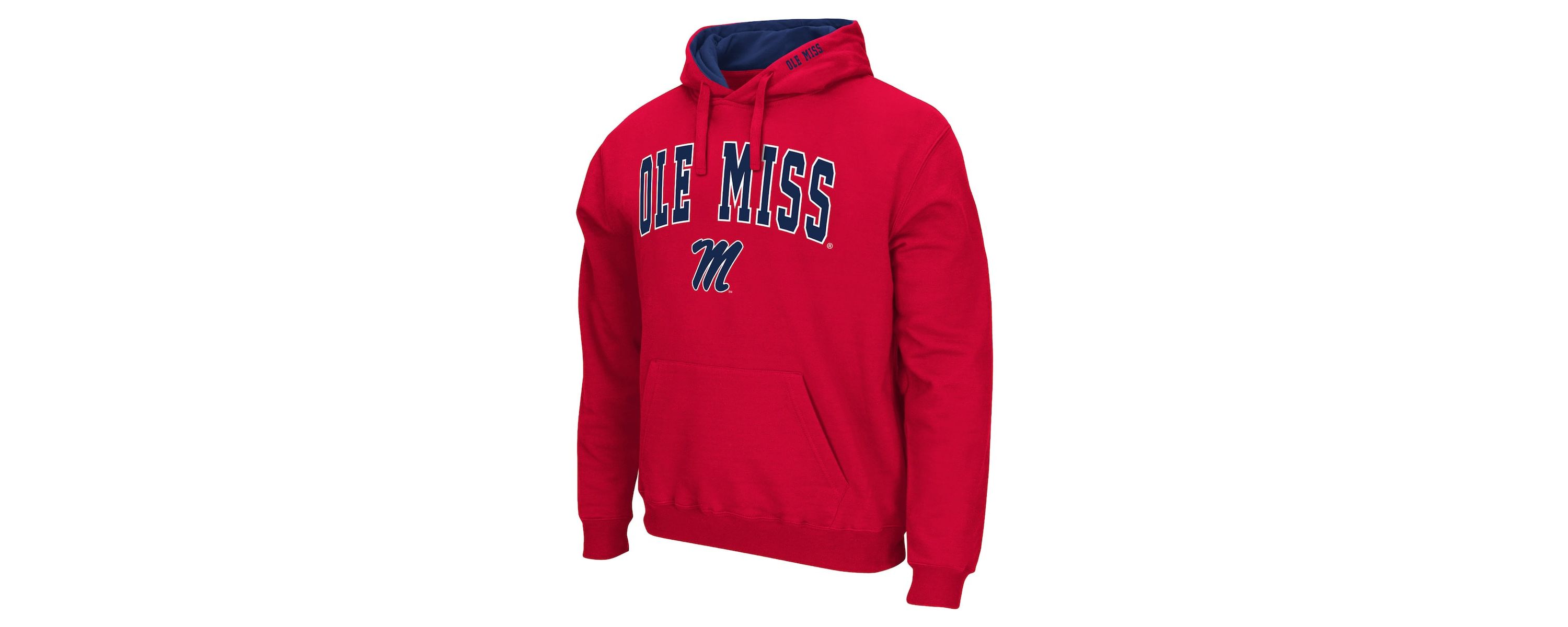 NCAA Ole Miss Rebels Arch & Logo 3.0 Pullover Hoodie