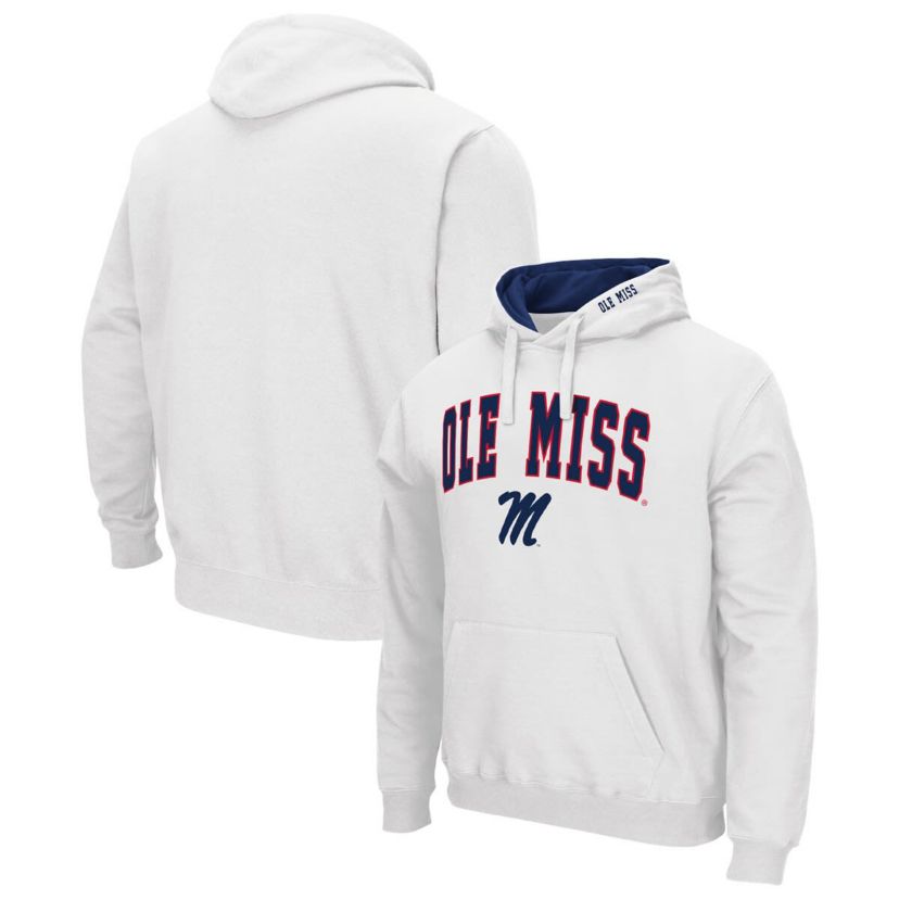 NCAA Ole Miss Rebels Arch & Logo 3.0 Pullover Hoodie
