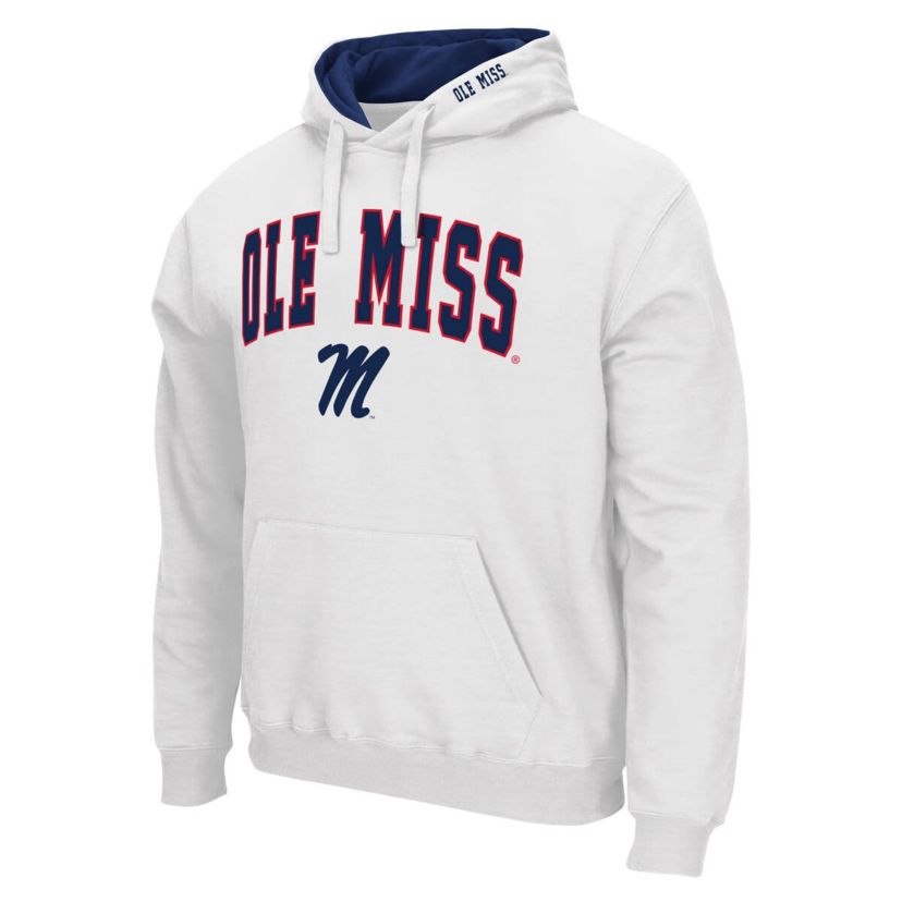 NCAA Ole Miss Rebels Arch & Logo 3.0 Pullover Hoodie