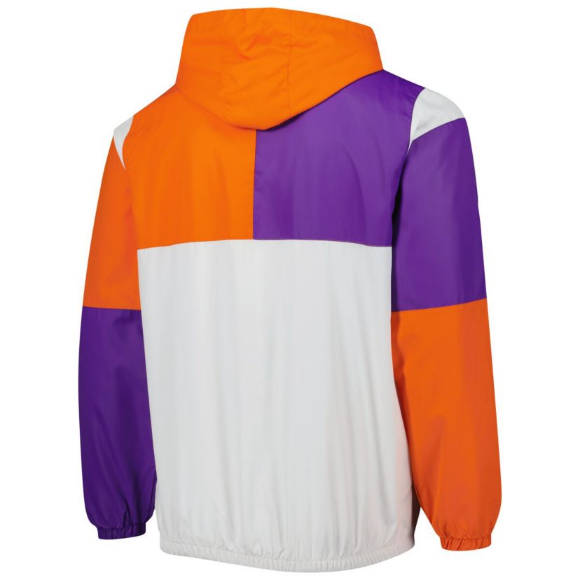 NCAA Clemson Tigers Fair Catch Half-Zip Anorak Jacket