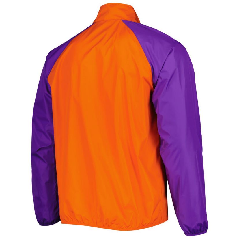 NCAA Clemson Tigers Point Guard Raglan Half-Zip Jacket