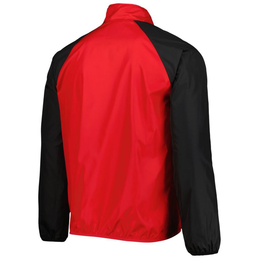 NCAA Wisconsin Badgers Point Guard Raglan Half-Zip Jacket