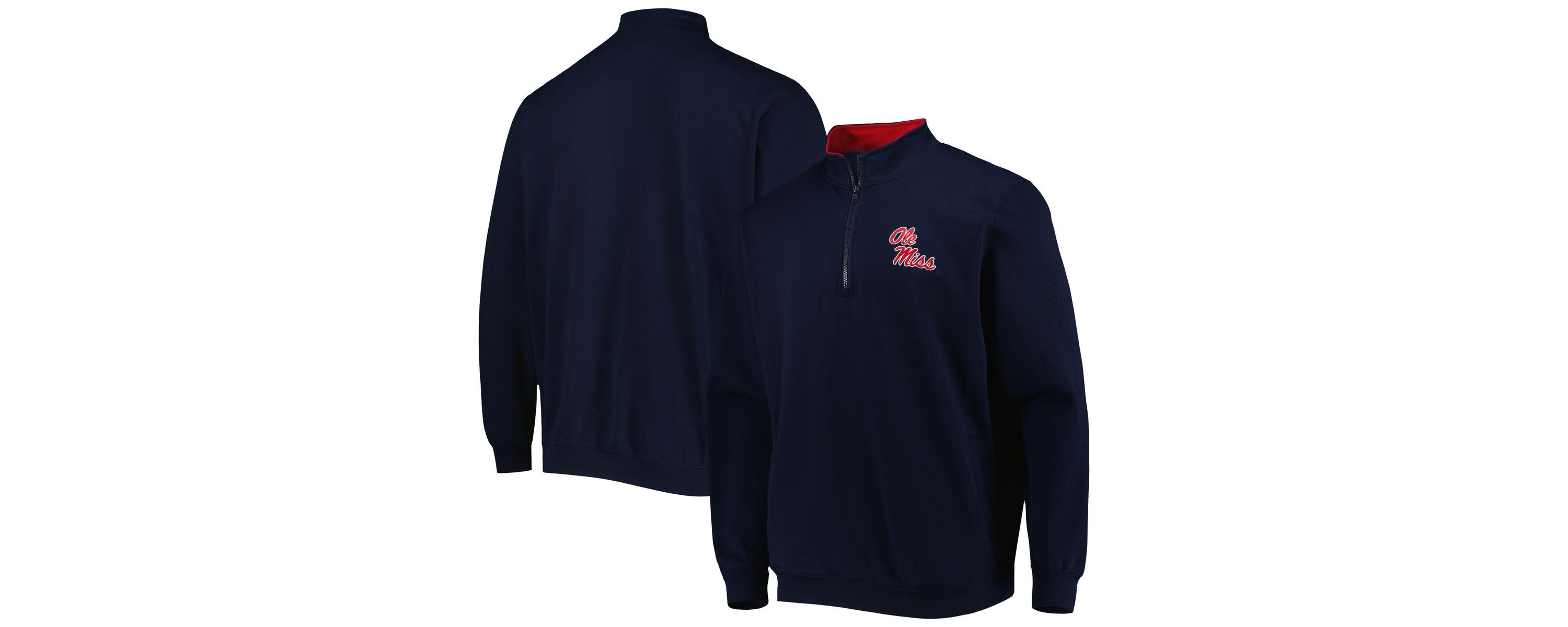 NCAA Ole Miss Rebels Tortugas Quarter-Zip Sweatshirt