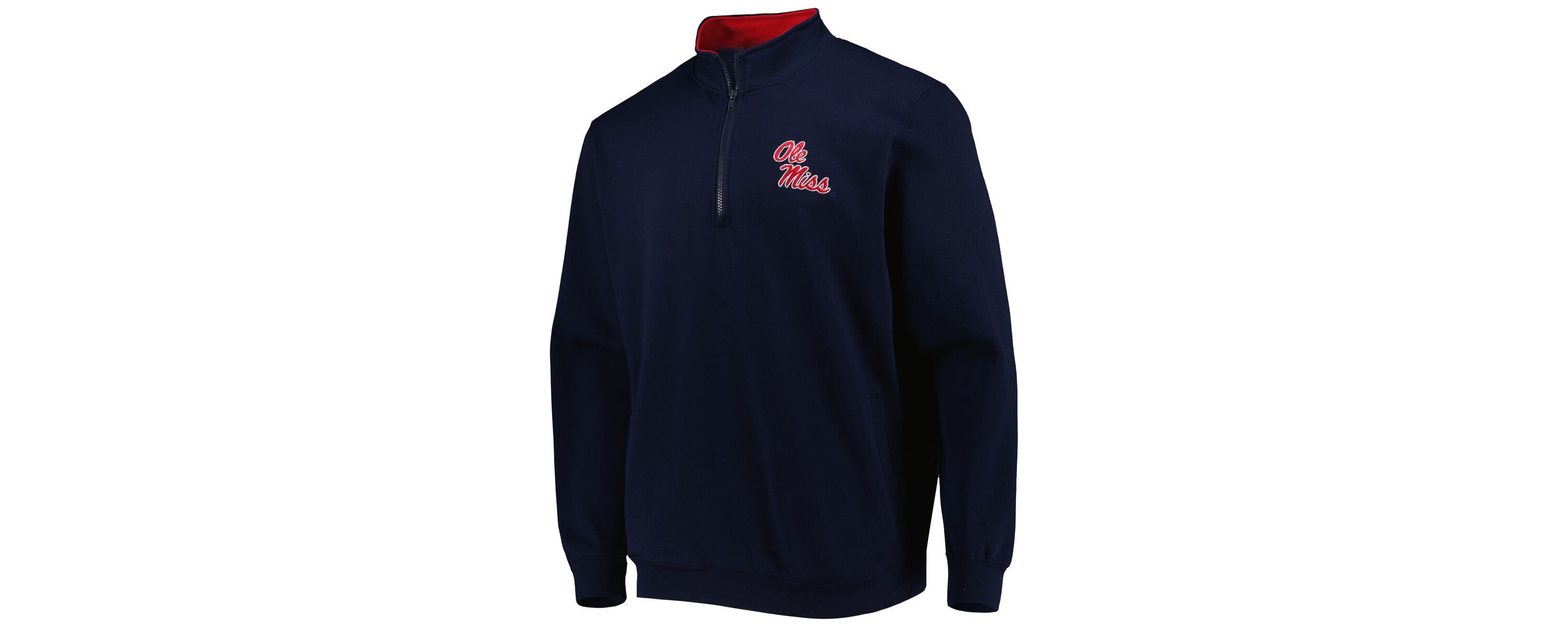NCAA Ole Miss Rebels Tortugas Quarter-Zip Sweatshirt
