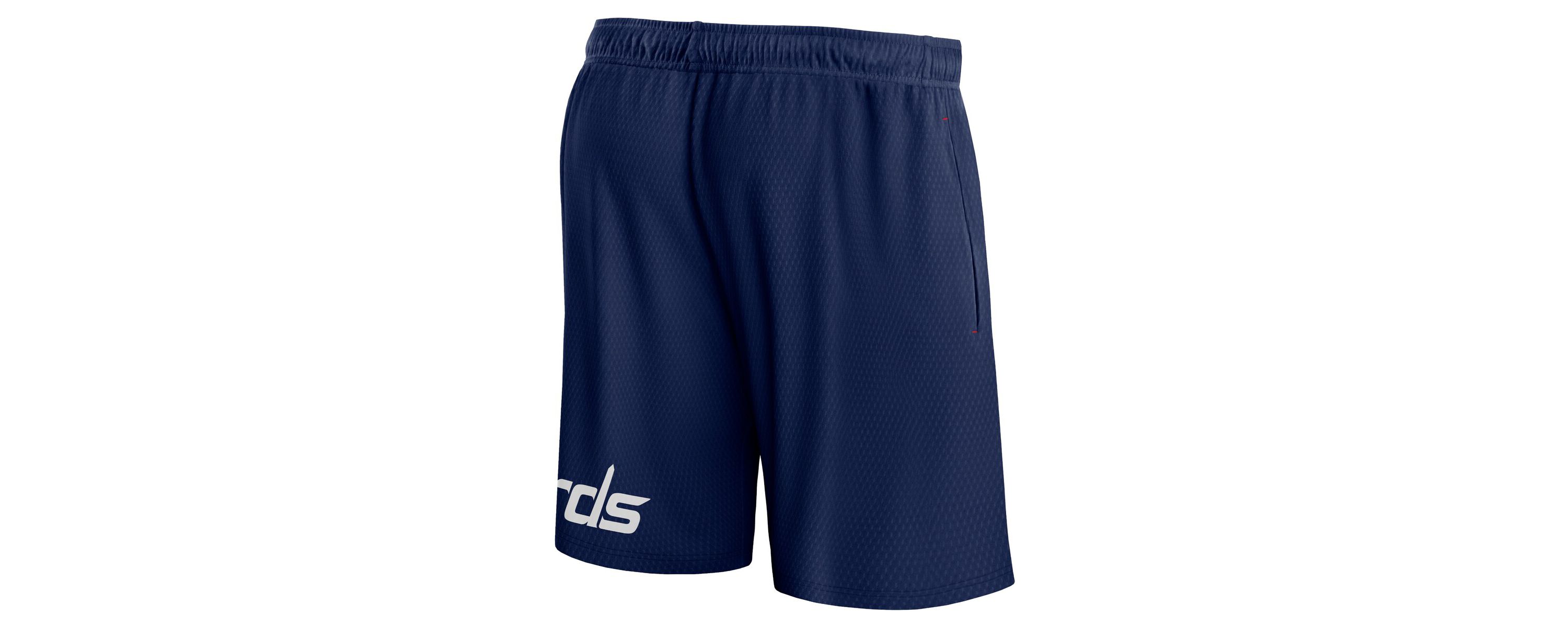 NBA Fanatics Washington Wizards Free Throw Mesh Shorts