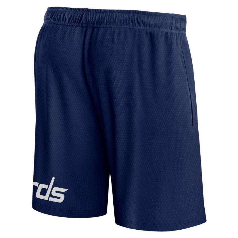 NBA Fanatics Washington Wizards Free Throw Mesh Shorts