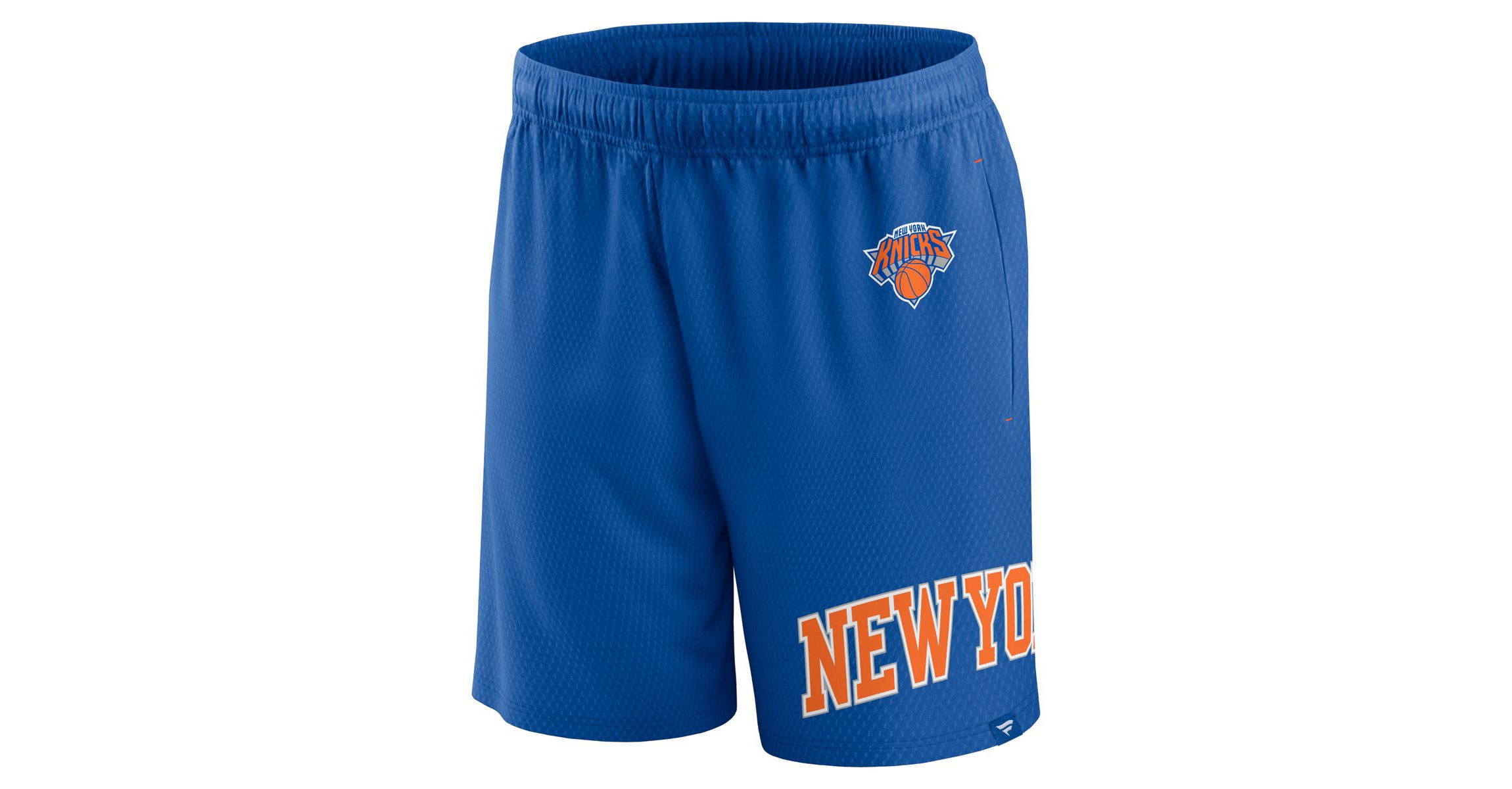 NBA Fanatics New York Knicks Free Throw Mesh Shorts