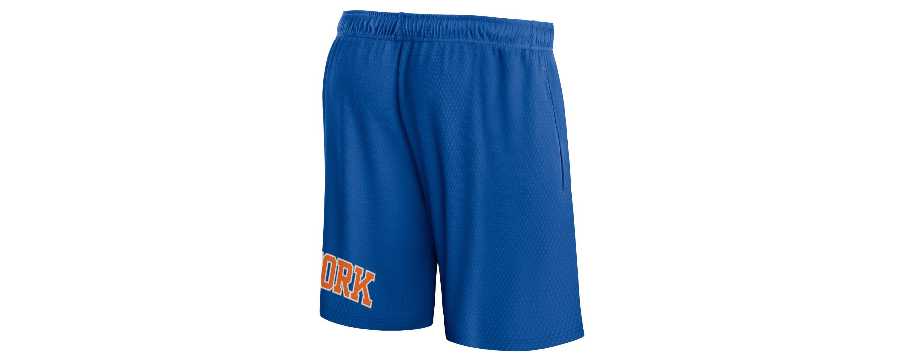 NBA Fanatics New York Knicks Free Throw Mesh Shorts