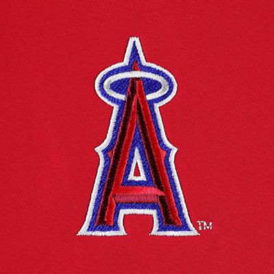 MLB Red/Black Los Angeles Angels Alpha Full-Zip Jacket