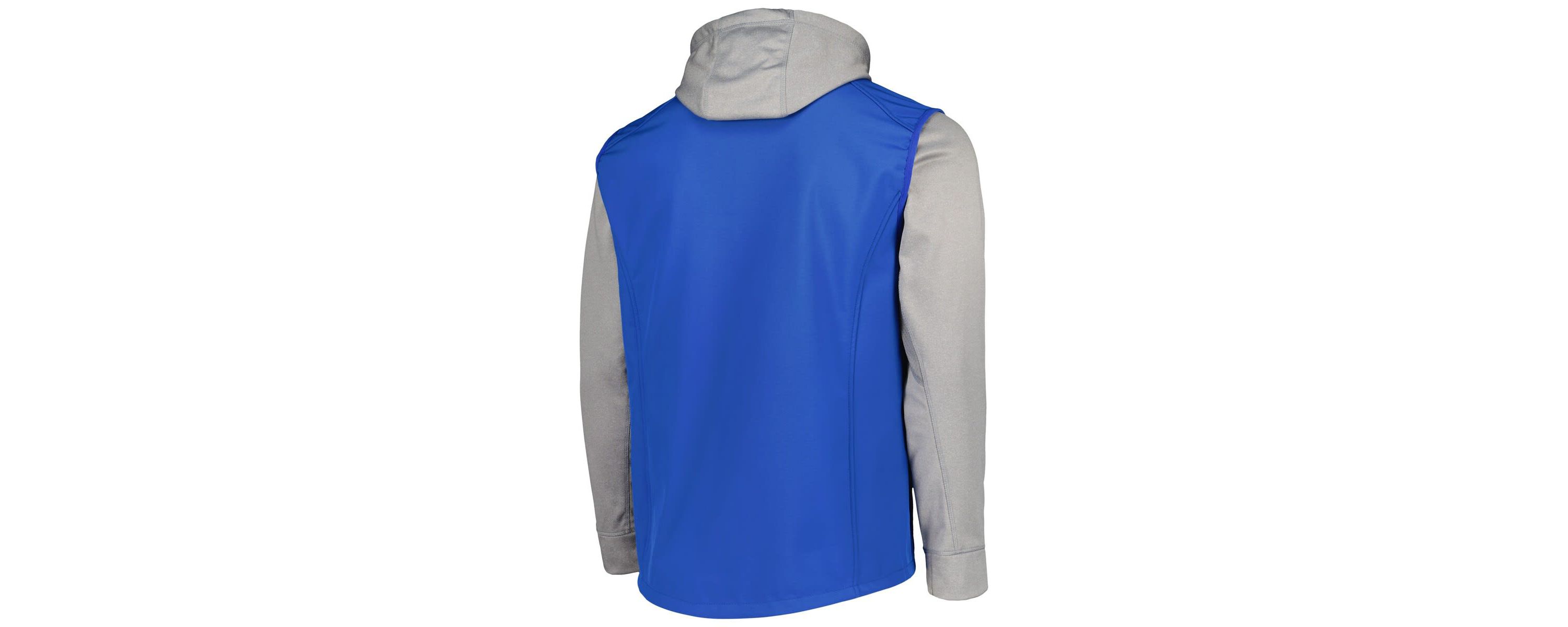 MLB Royal/Heather Chicago Cubs Alpha Full-Zip Jacket