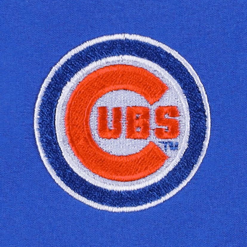 MLB Royal/Heather Chicago Cubs Alpha Full-Zip Jacket
