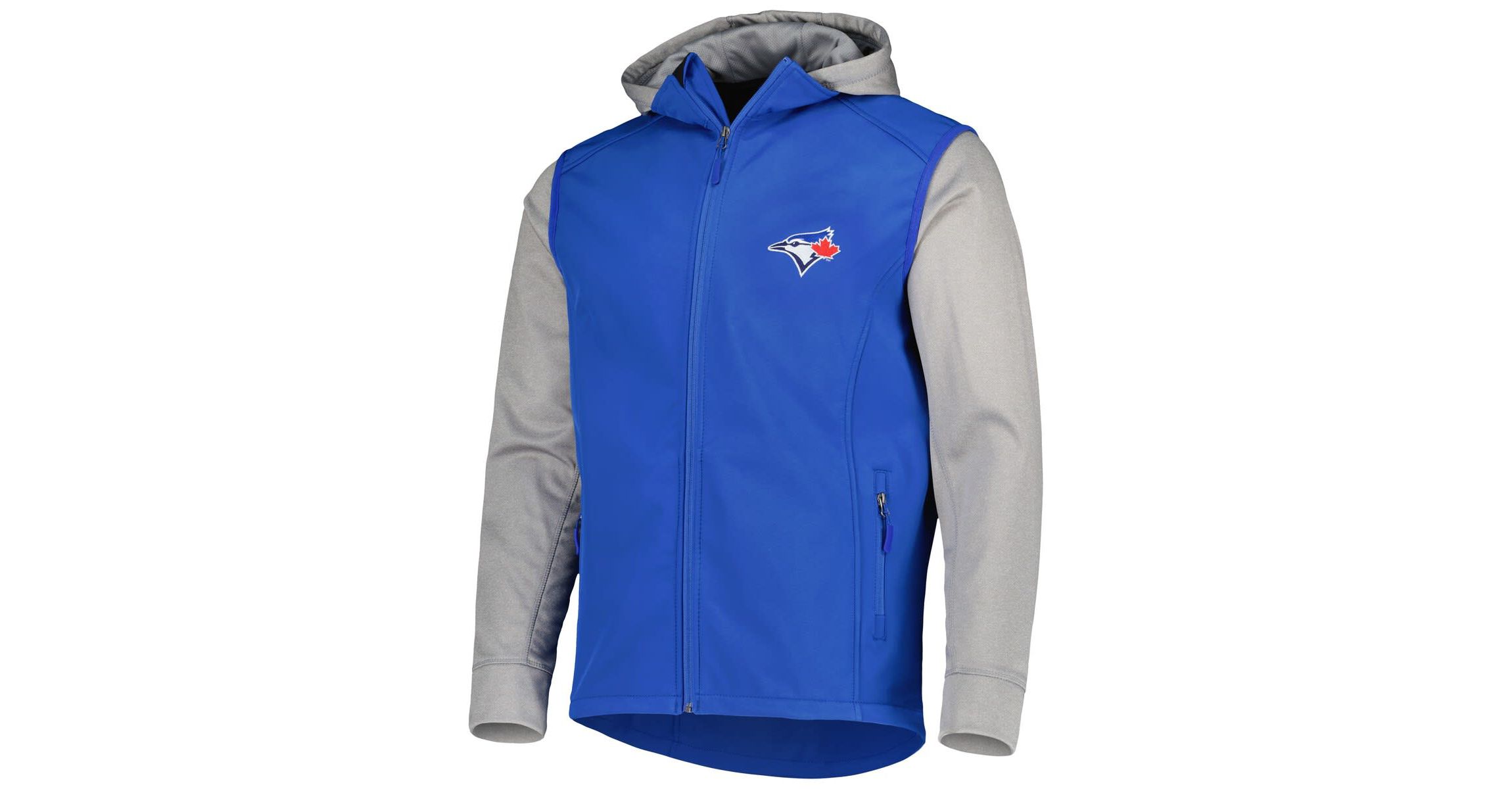 Toronto Blue Jays MLB Royal/Heather Toronto Jays Alpha Full-Zip Jacket