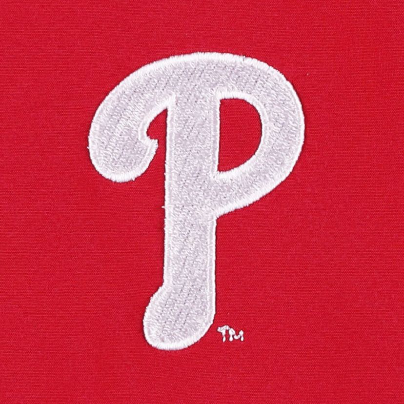 MLB Red/Black Philadelphia Phillies Alpha Full-Zip Jacket