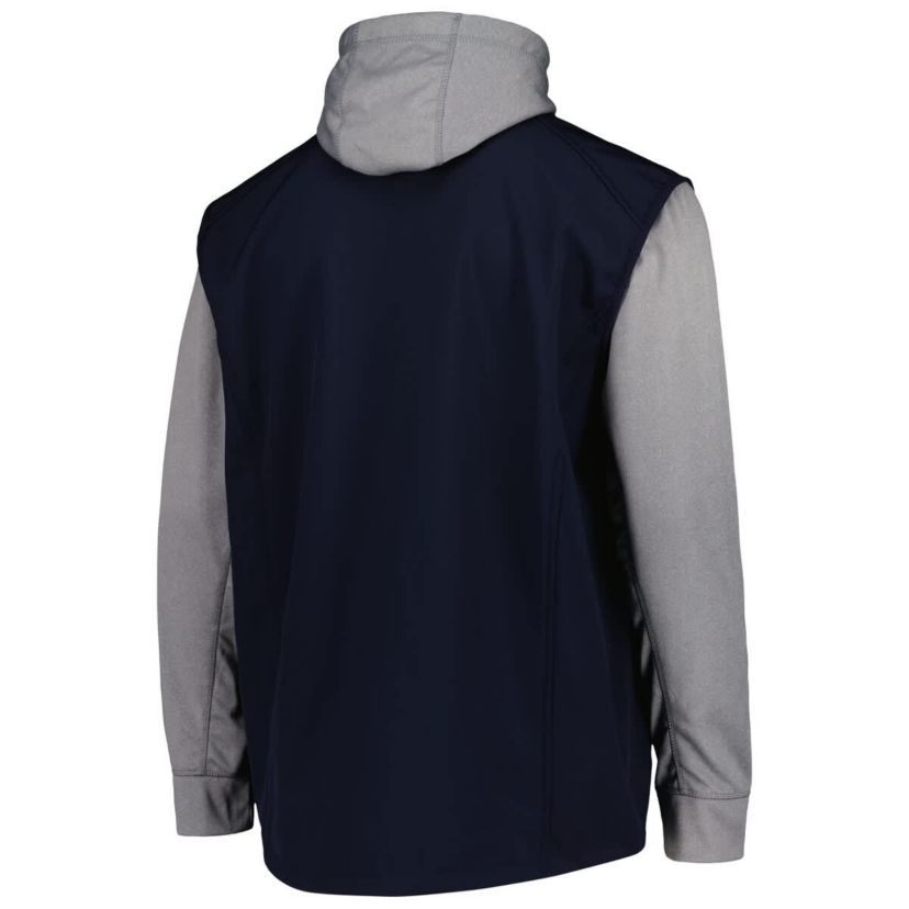 MLB Navy/Heather Tampa Bay Rays Alpha Full-Zip Jacket