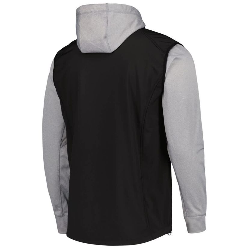 MLB Black/Heather San Francisco Giants Alpha Full-Zip Jacket