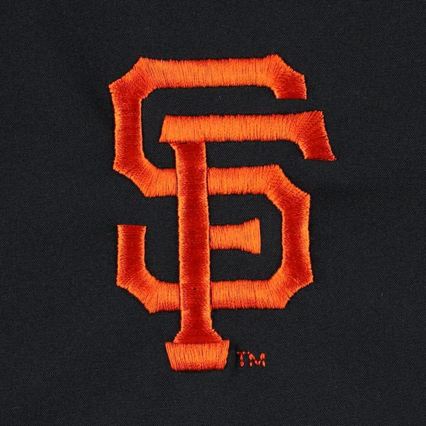 MLB Black/Heather San Francisco Giants Alpha Full-Zip Jacket