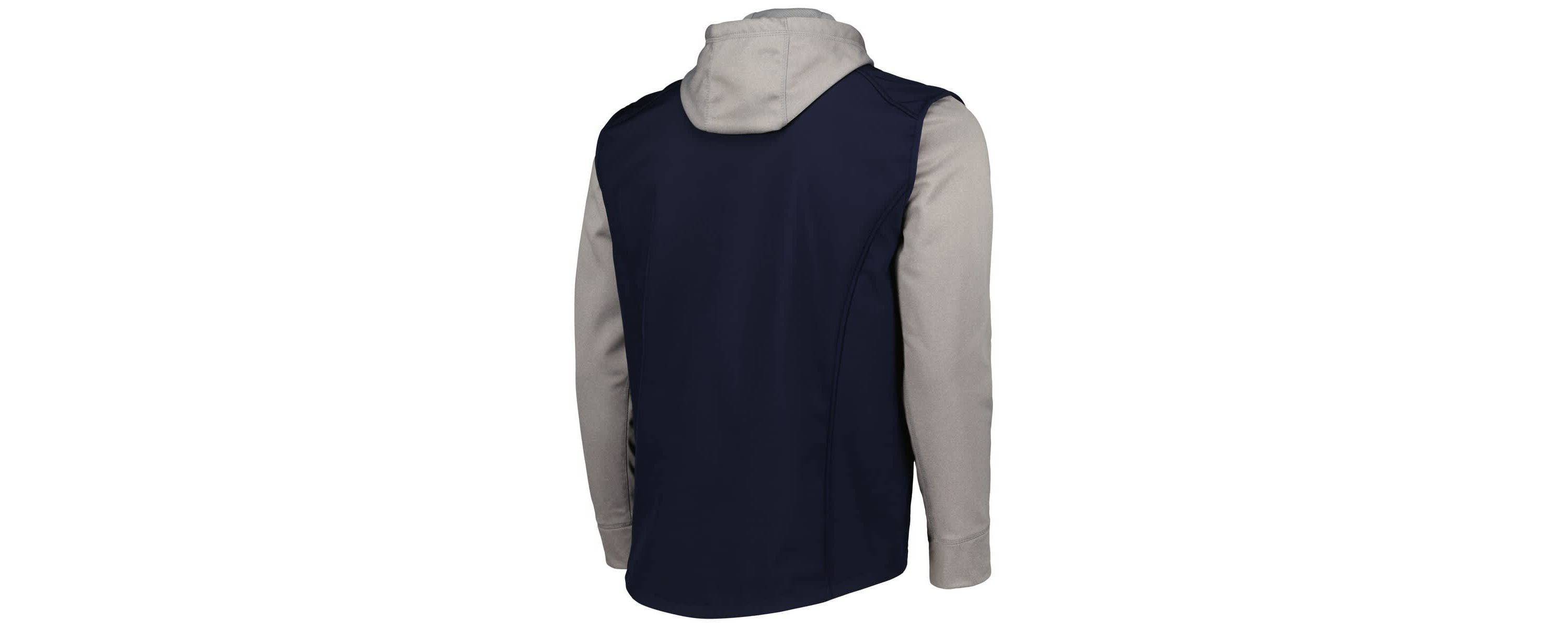 MLB Navy/Heather St. Louis Cardinals Alpha Full-Zip Jacket