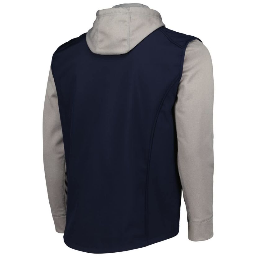 MLB Navy/Heather St. Louis Cardinals Alpha Full-Zip Jacket