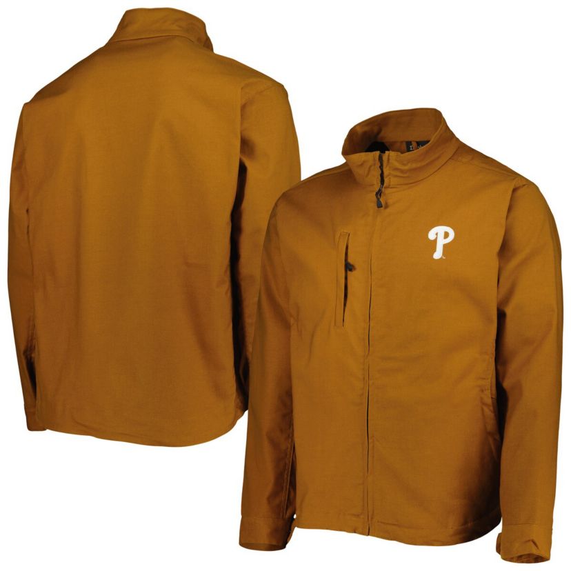 MLB Philadelphia Phillies Journey Tri-Blend Full-Zip Jacket
