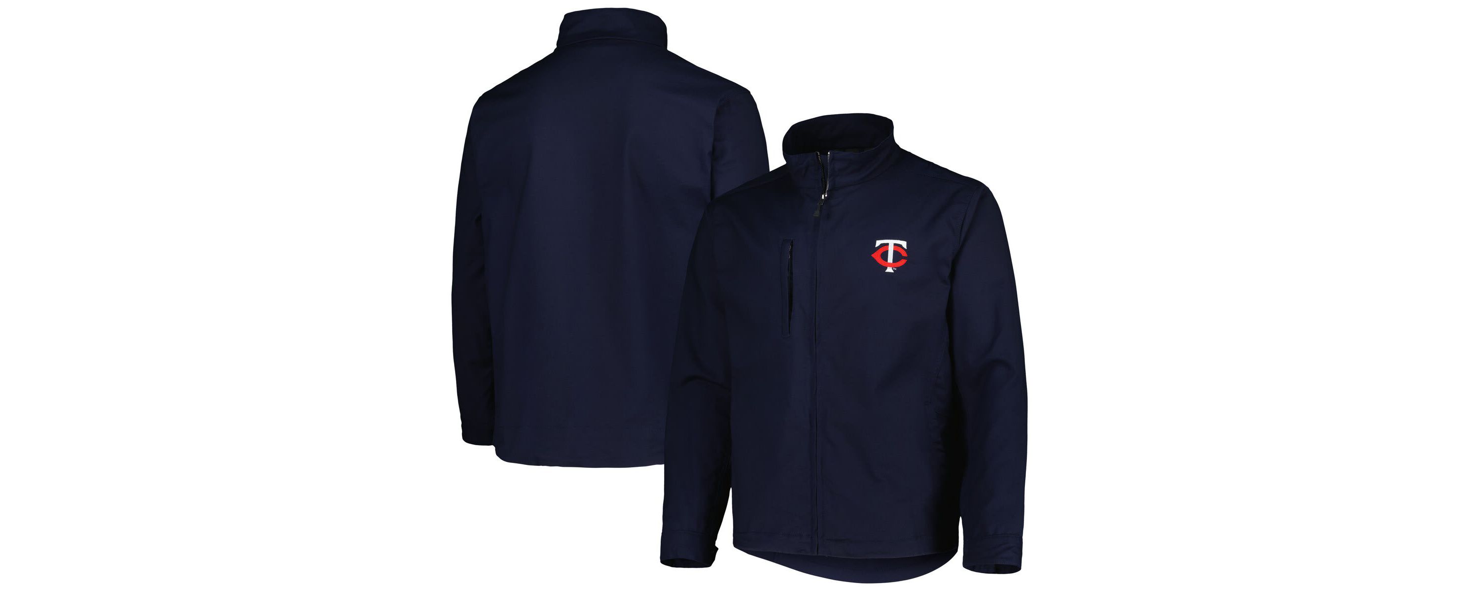 MLB Minnesota Twins Journey Tri-Blend Full-Zip Jacket
