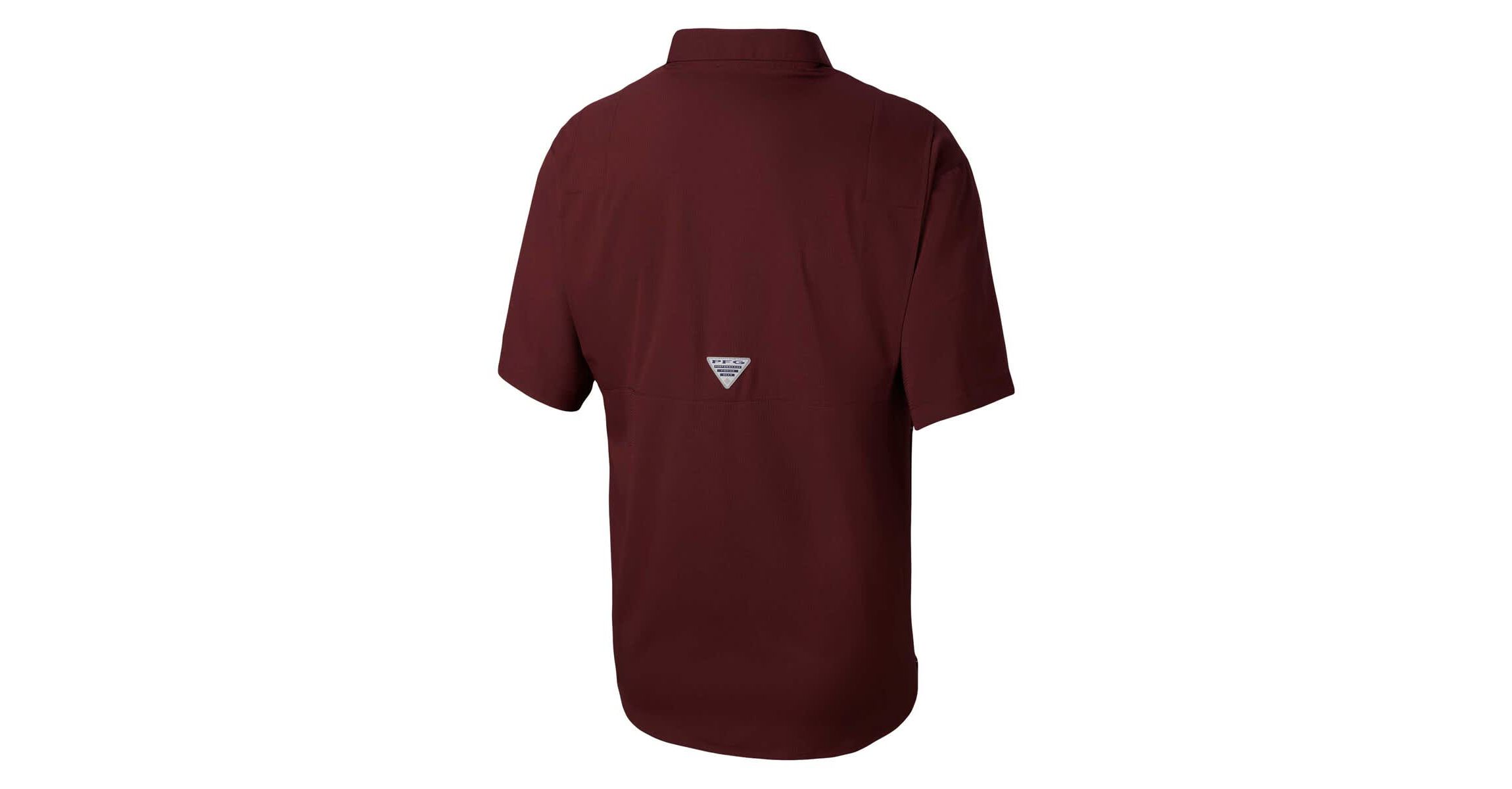 NCAA Texas A&M Aggies Big & Tall Tamiami Omni-Shade Button-Down Shirt