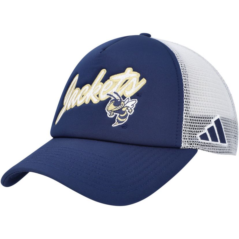 Georgia Tech Yellow Jackets NCAA Georgia Tech Jackets Script Trucker Snapback Hat