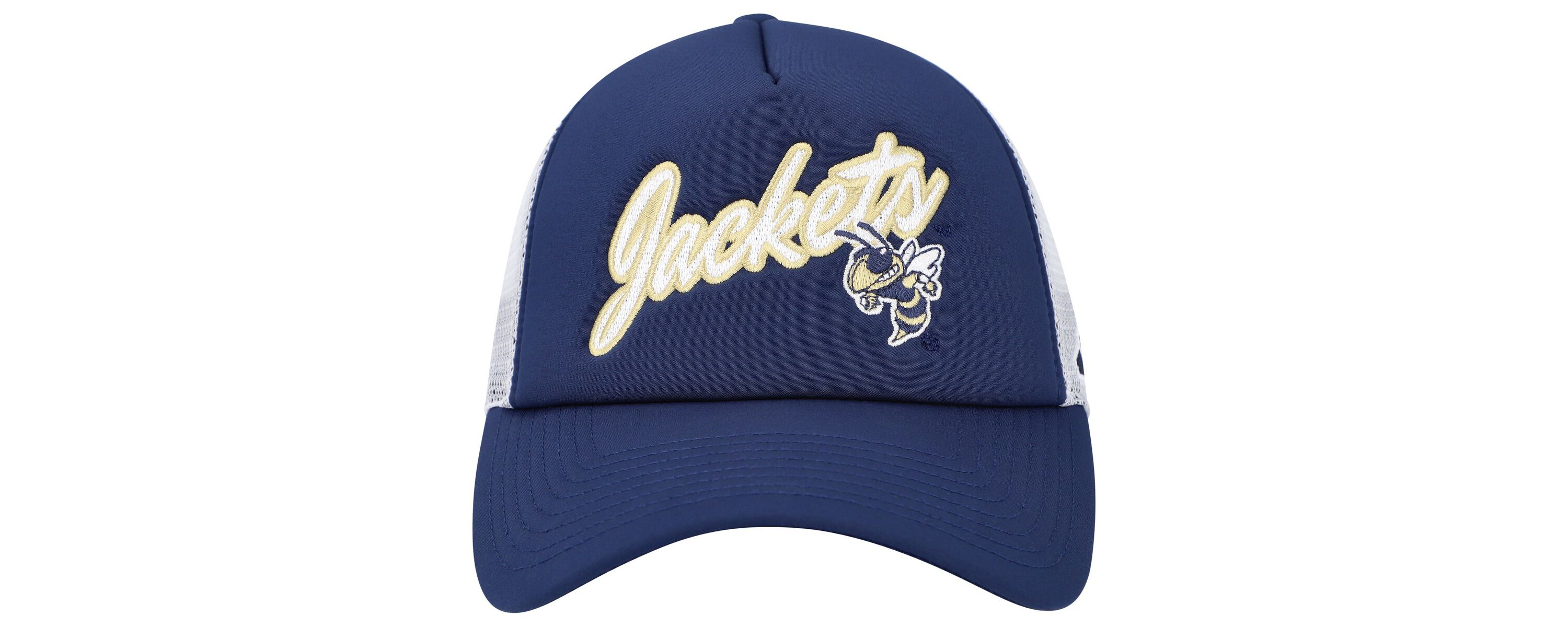 Georgia Tech Yellow Jackets NCAA Georgia Tech Jackets Script Trucker Snapback Hat