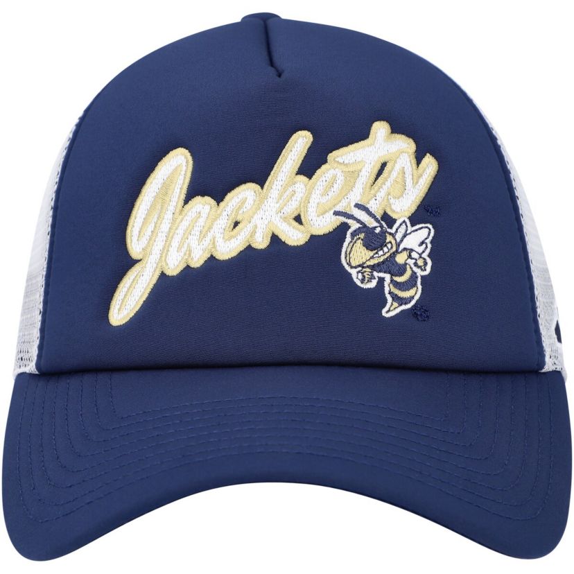 Georgia Tech Yellow Jackets NCAA Georgia Tech Jackets Script Trucker Snapback Hat