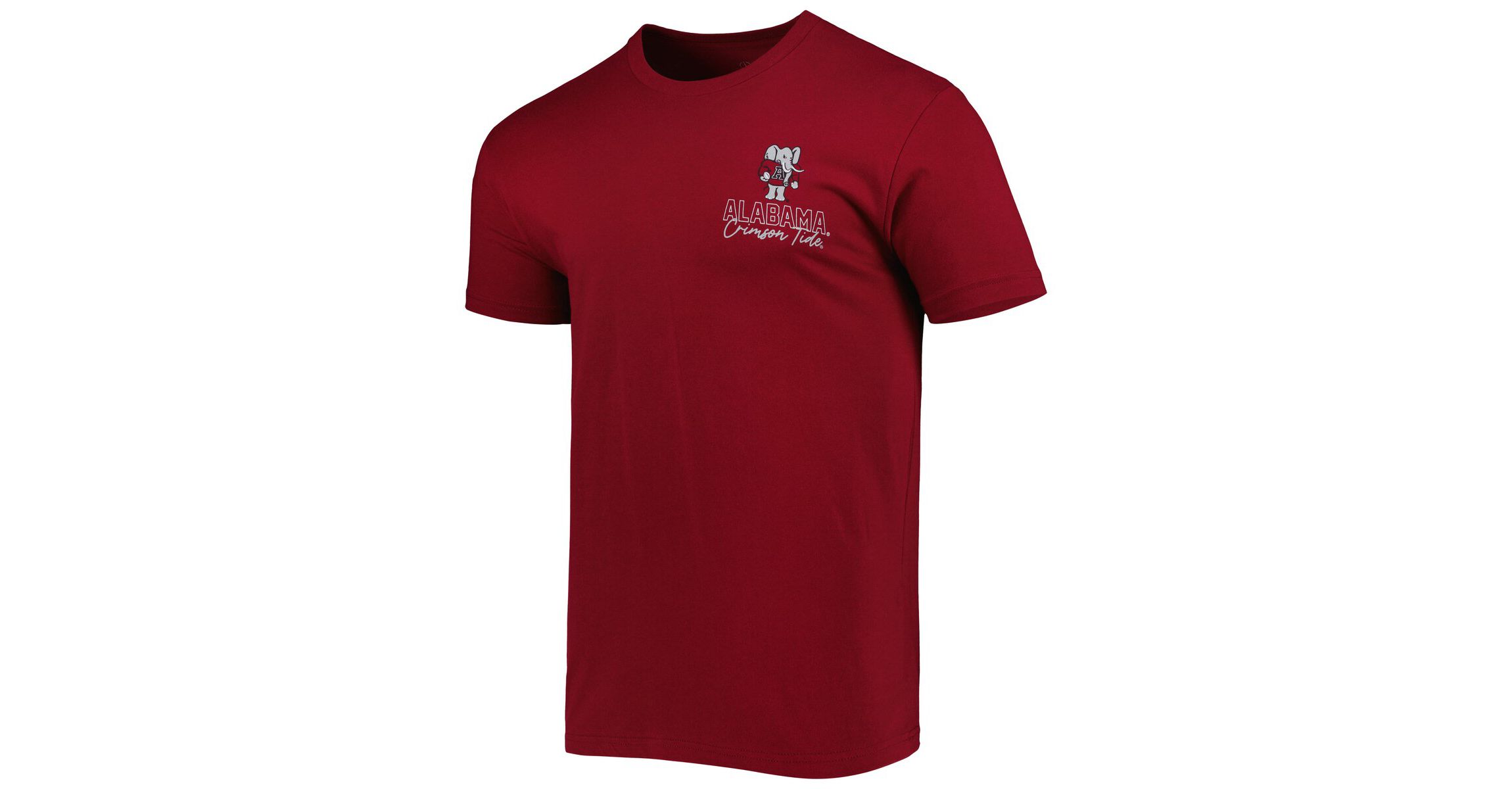 Alabama Crimson Tide NCAA Alabama Tide Vintage Through the Years 2-Hit T-Shirt