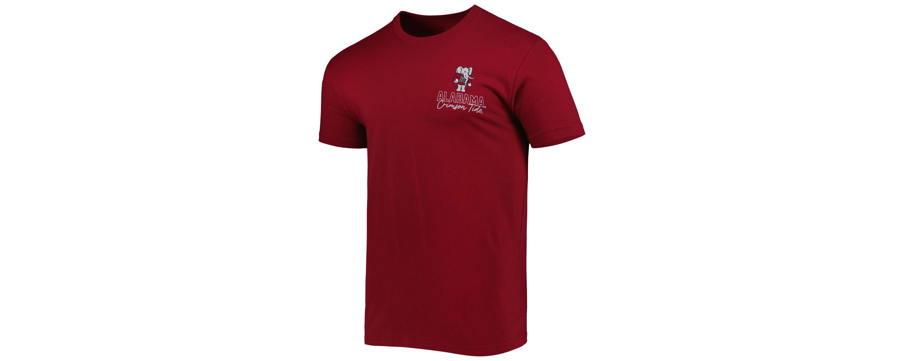 Alabama Crimson Tide NCAA Alabama Tide Vintage Through the Years 2-Hit T-Shirt