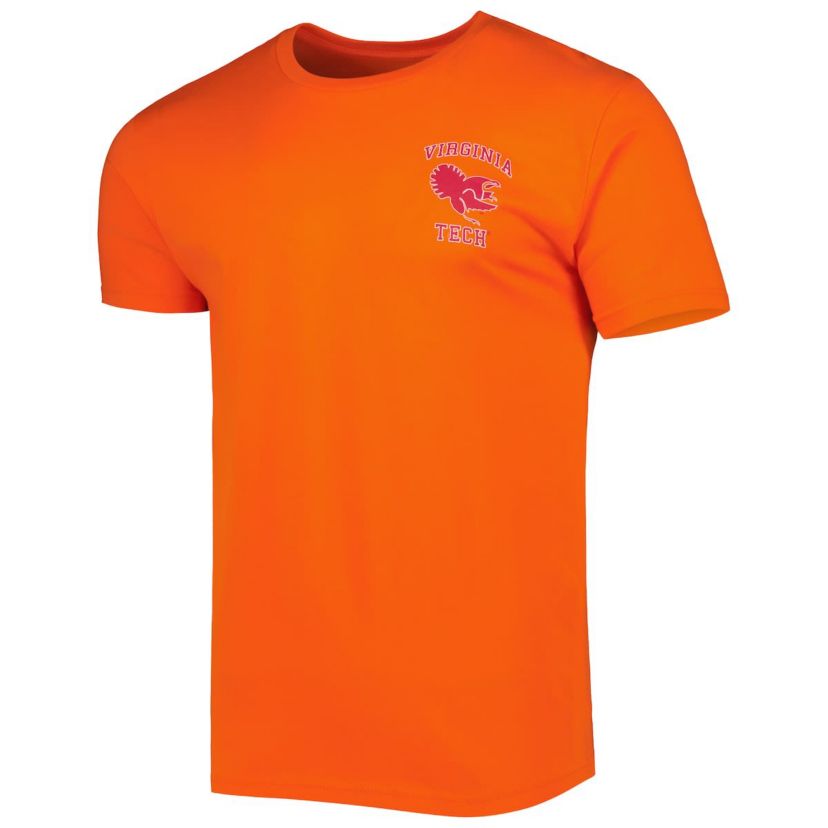 NCAA Virginia Tech Hokies Vintage Through the Years 2-Hit T-Shirt