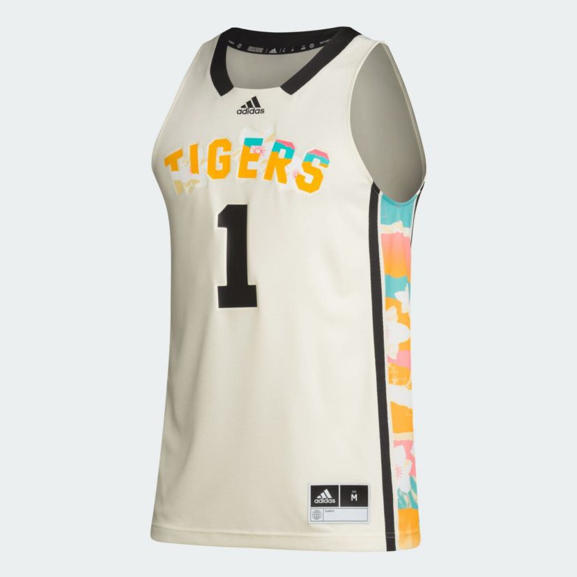 Grambling State Tigers NCAA #1 Grambling Tigers Honoring Excellence Basketball Jersey