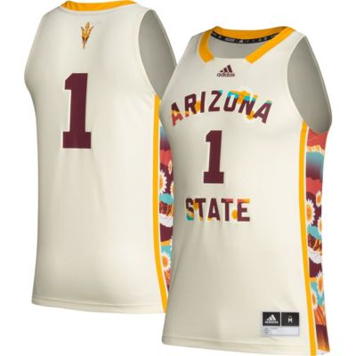 adidas Men's NCAA #1 Arizona State Sun Devils Honoring Excellence Basketball Jersey