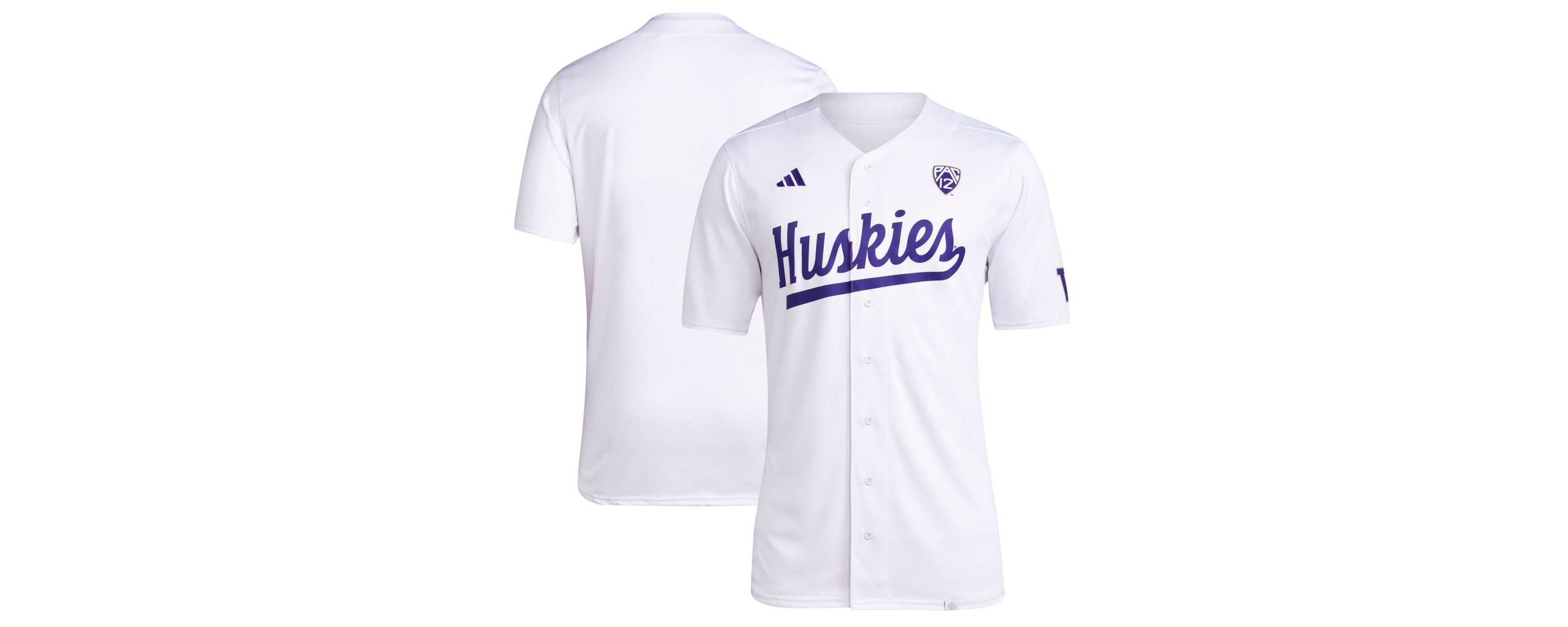 NCAA Washington Huskies Team Baseball Jersey