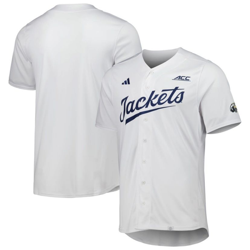 Georgia Tech Yellow Jackets NCAA GA Tech Jackets Team Baseball Jersey